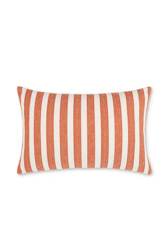 Coincasa διακοσμητικό μαξιλάρι με ριγέ σχέδιο 55 x 35 cm - 007357768 Πορτοκαλί